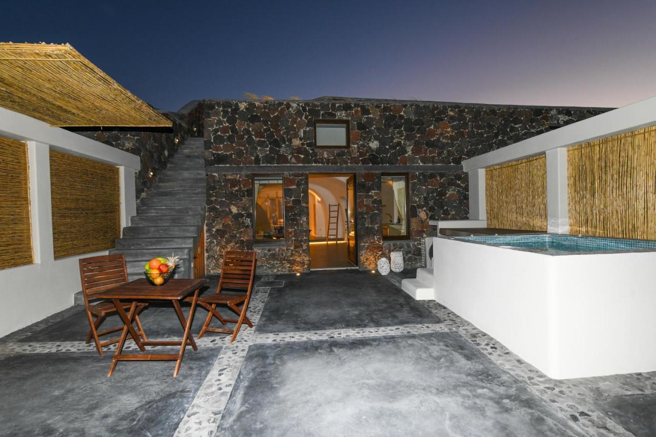 Luxe Efis Home Sea View 4 Villas & 4 Prive Jacuzzi Imerovigli  Exterior foto