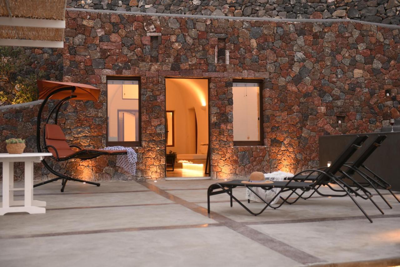 Luxe Efis Home Sea View 4 Villas & 4 Prive Jacuzzi Imerovigli  Exterior foto