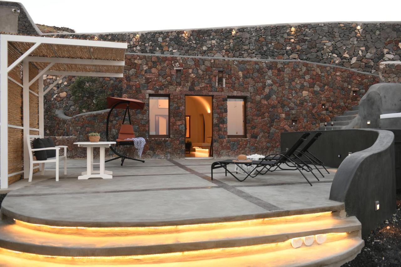 Luxe Efis Home Sea View 4 Villas & 4 Prive Jacuzzi Imerovigli  Exterior foto
