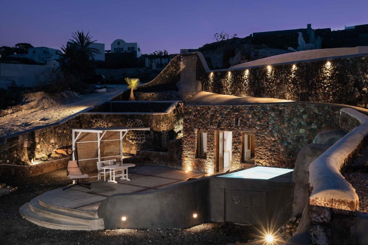 Luxe Efis Home Sea View 4 Villas & 4 Prive Jacuzzi Imerovigli  Exterior foto