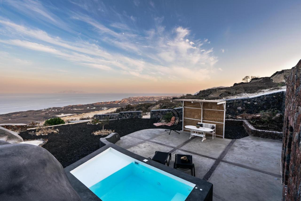 Luxe Efis Home Sea View 4 Villas & 4 Prive Jacuzzi Imerovigli  Exterior foto