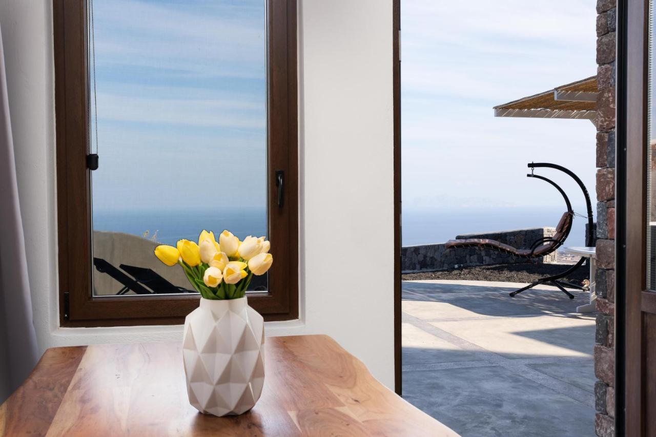 Luxe Efis Home Sea View 4 Villas & 4 Prive Jacuzzi Imerovigli  Exterior foto