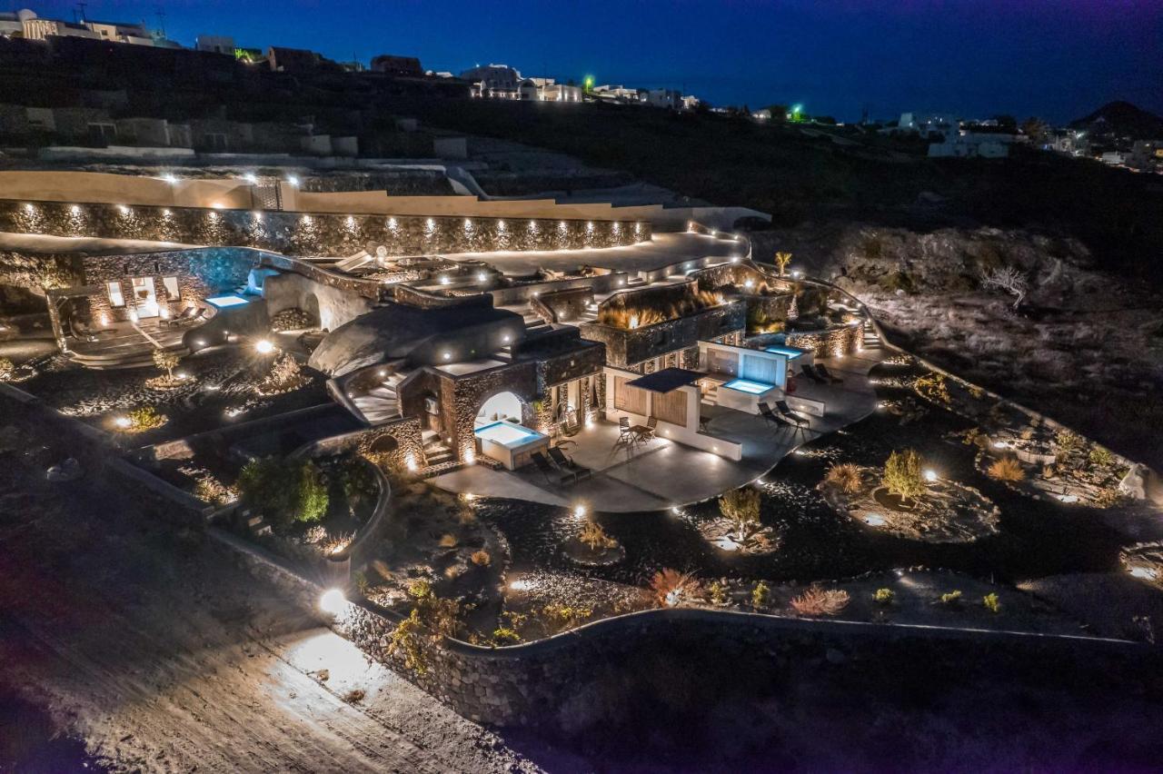 Luxe Efis Home Sea View 4 Villas & 4 Prive Jacuzzi Imerovigli  Exterior foto