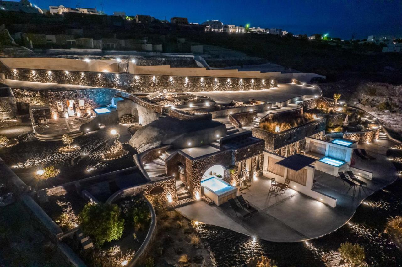 Luxe Efis Home Sea View 4 Villas & 4 Prive Jacuzzi Imerovigli  Exterior foto