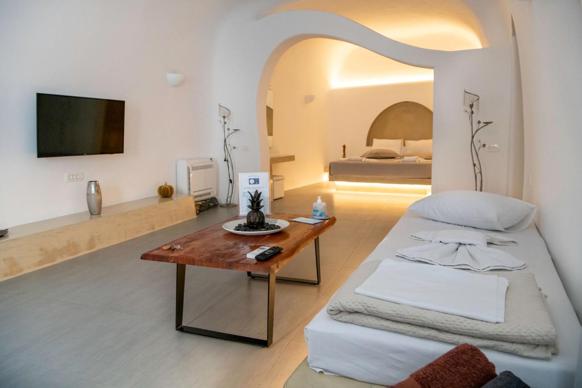 Luxe Efis Home Sea View 4 Villas & 4 Prive Jacuzzi Imerovigli  Exterior foto