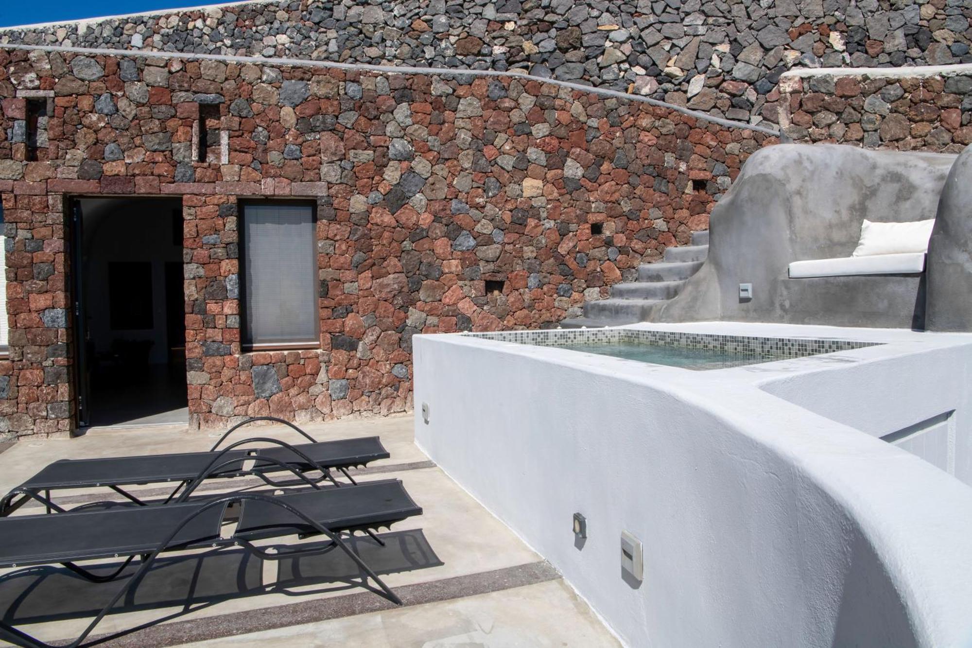 Luxe Efis Home Sea View 4 Villas & 4 Prive Jacuzzi Imerovigli  Exterior foto